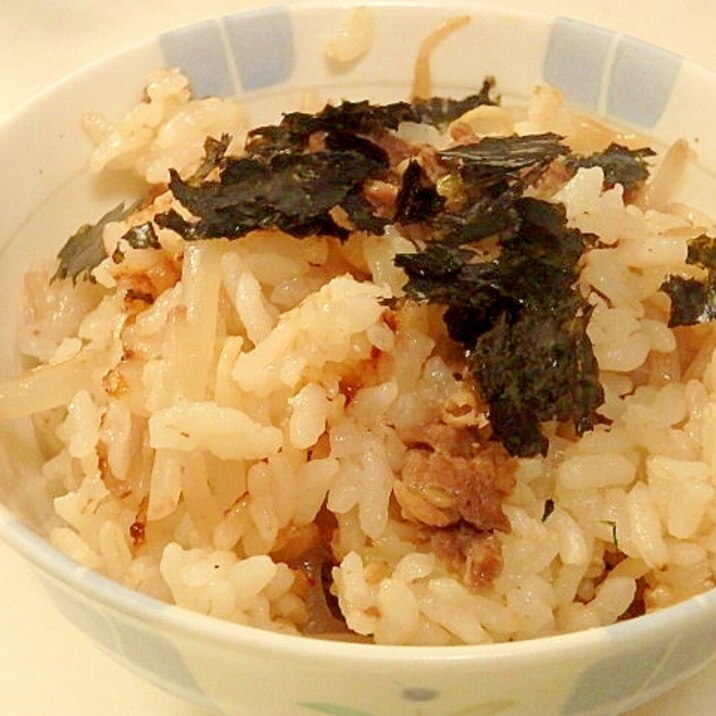 コストコのプルコギ肉で★もやしと牛肉の炊き込みご飯